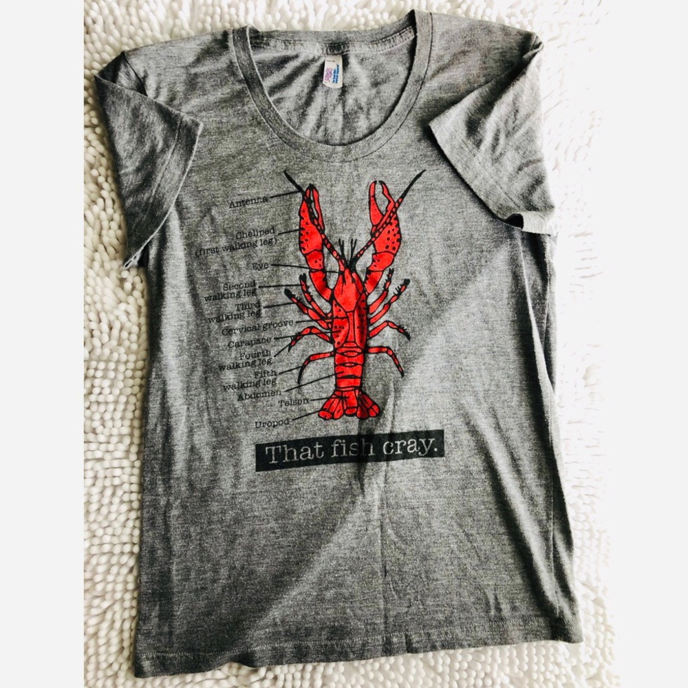 That Fish is Cray Cajun T-Shirt Size XL